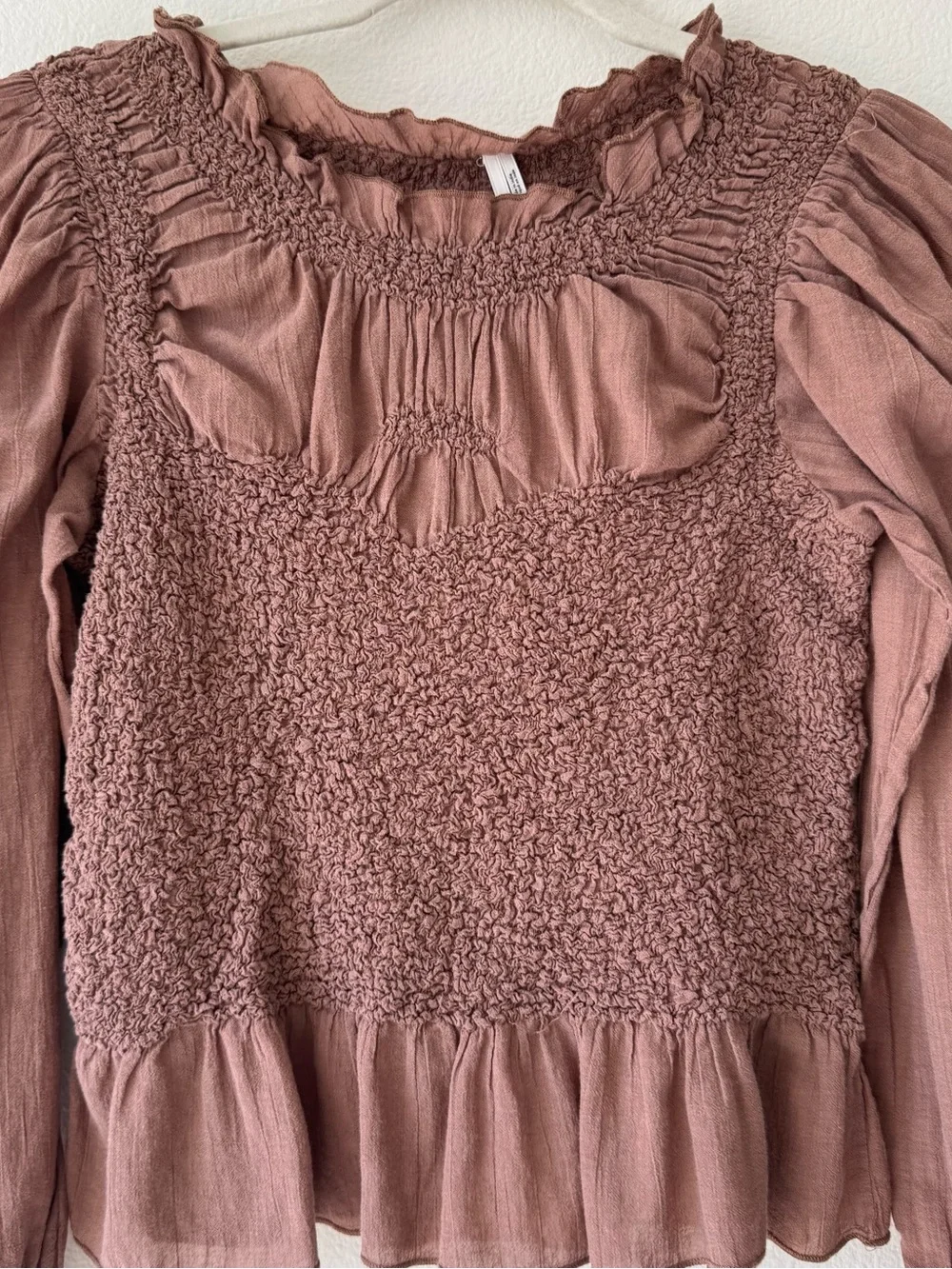 by Anthropologie Balloon Sleeve Top